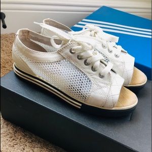 Chanel Open-Toes Mesh Sandals